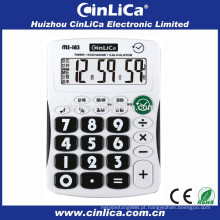 Calculadora de taxas de câmbio de 8 dígitos com função de temporizador